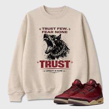 Royalty is Rare Graphic T-Shirt sneaker match tee designed for the Air Jordan 3 Bin 23, featuring coordinated color options for a perfect streetwear match. Natural 1 shirt.