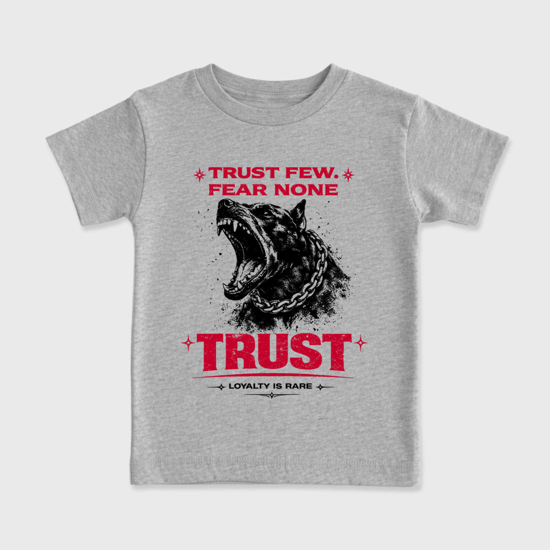 Sneaker match tees – Sneaker Tees To Match Air Jordan 4 Toro Bravo Shoes – Royalty is Rare Kids T-Shirt Heather Grey 2