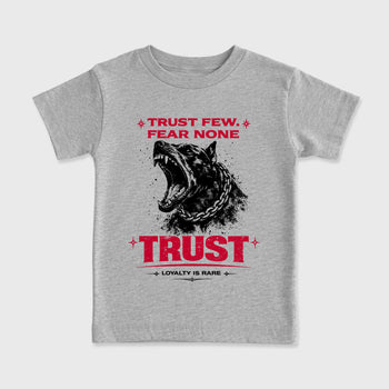 Sneaker match tees – Sneaker Tees To Match Air Jordan 4 Toro Bravo Shoes – Royalty is Rare Kids T-Shirt Heather Grey 2