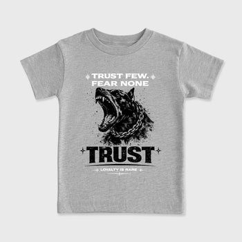 Sneaker match tees – Sneaker Tees To Match Air Jordan 6 Cap and Gown Shoes – Royalty is Rare Kids T-Shirt Heather Grey 2