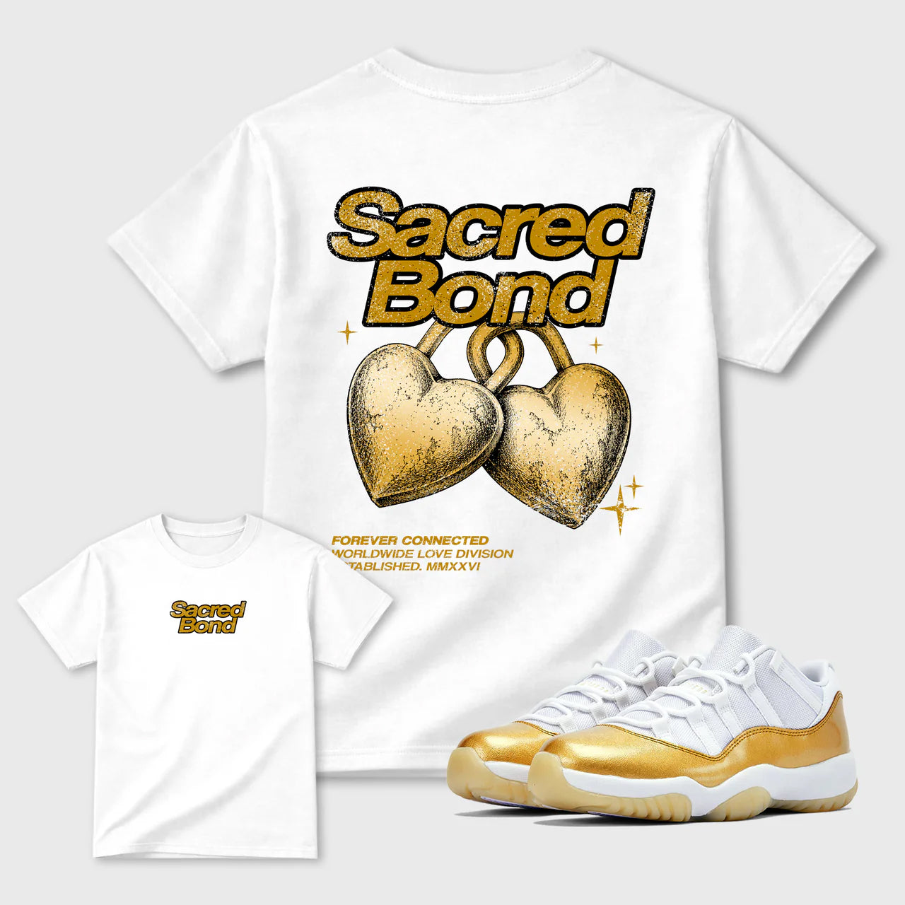 Sacred Bond SNRT Sneaker Tees - Air Jordan 11 Mother's Day - SNRT Sneaker T-shirts