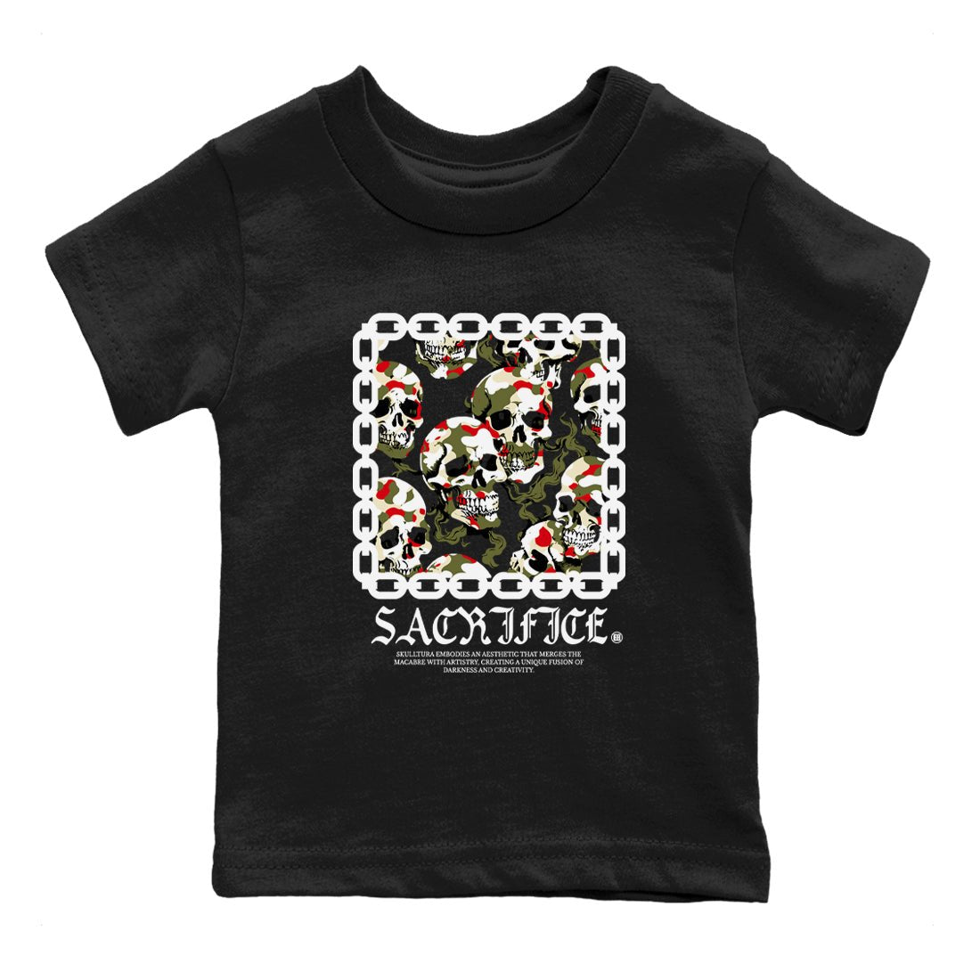 1s Travis Scott Medium Olive shirts to match jordans Sacrifice sneaker match tees Air Jordan 1 Travis Scott Medium Olive SNRT Sneaker Tees streetwear brand Baby and Youth Black 2 cotton tee