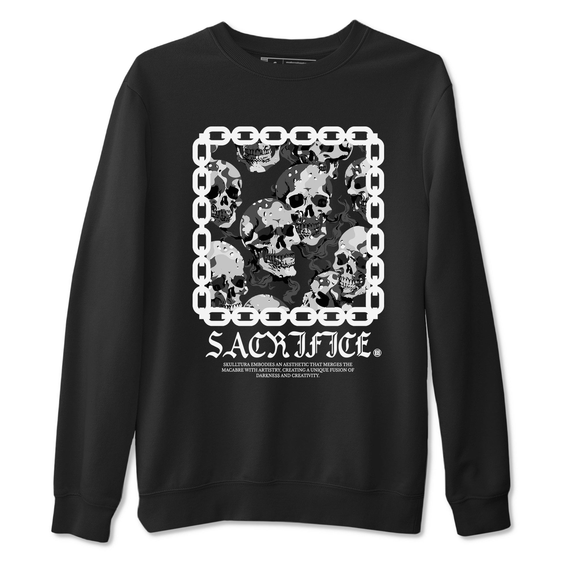 AJ1 Wolf Grey shirts to match jordans Sacrifice sneaker match tees Air Jordan 1 Wolf Grey SNRT Sneaker Tees streetwear brand Black 2 unisex cotton tee