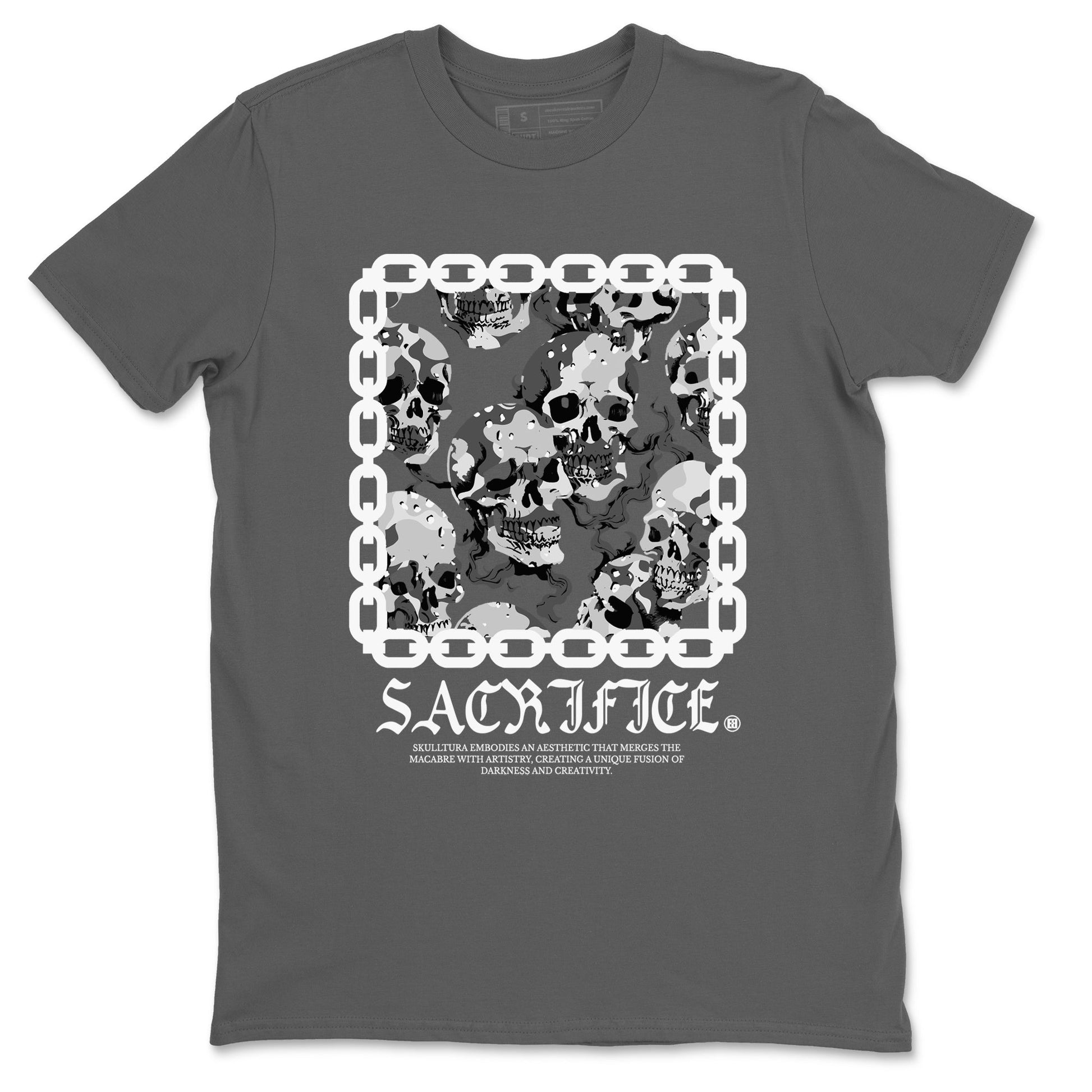 AJ1 Wolf Grey shirts to match jordans Sacrifice sneaker match tees Air Jordan 1 Wolf Grey SNRT Sneaker Tees streetwear brand Cool Grey 2 unisex cotton tee