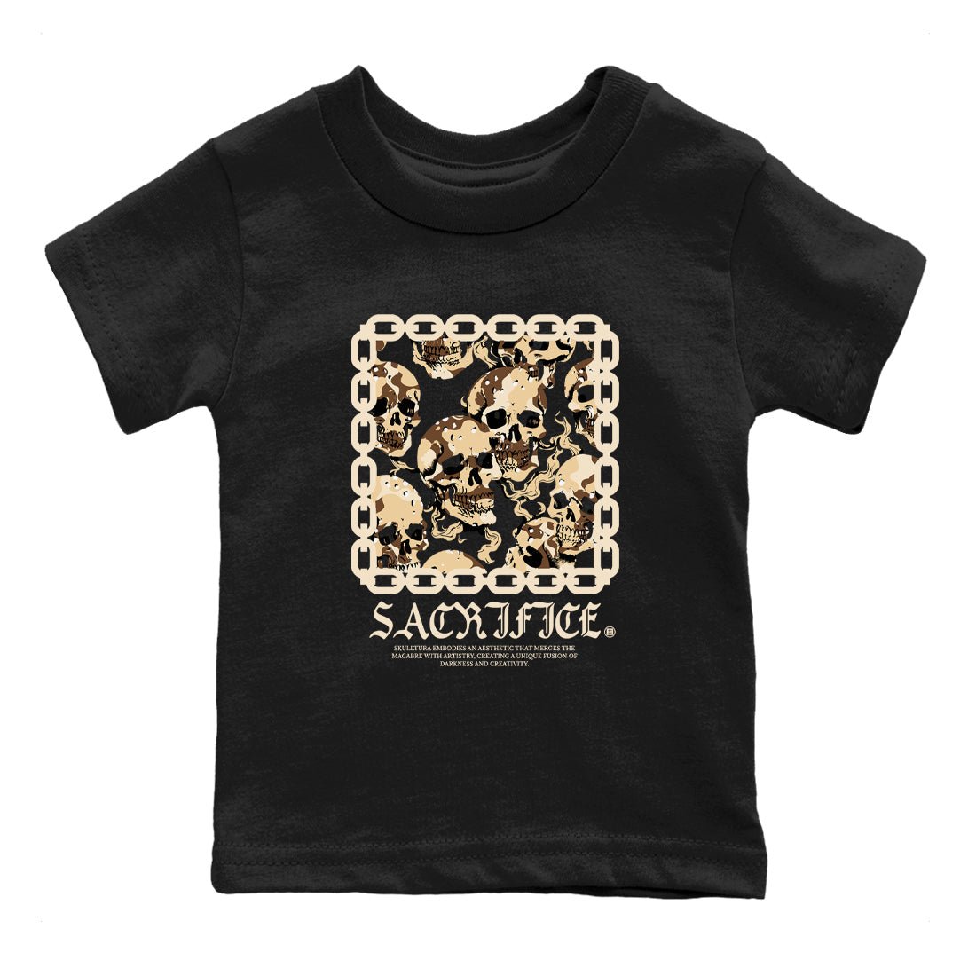 3s Desert Camo shirts to match jordans Sacrifice sneaker match tees Air Jordan 3 Desert Camo SNRT Sneaker Tees streetwear brand Baby and Youth Black 2 cotton tee