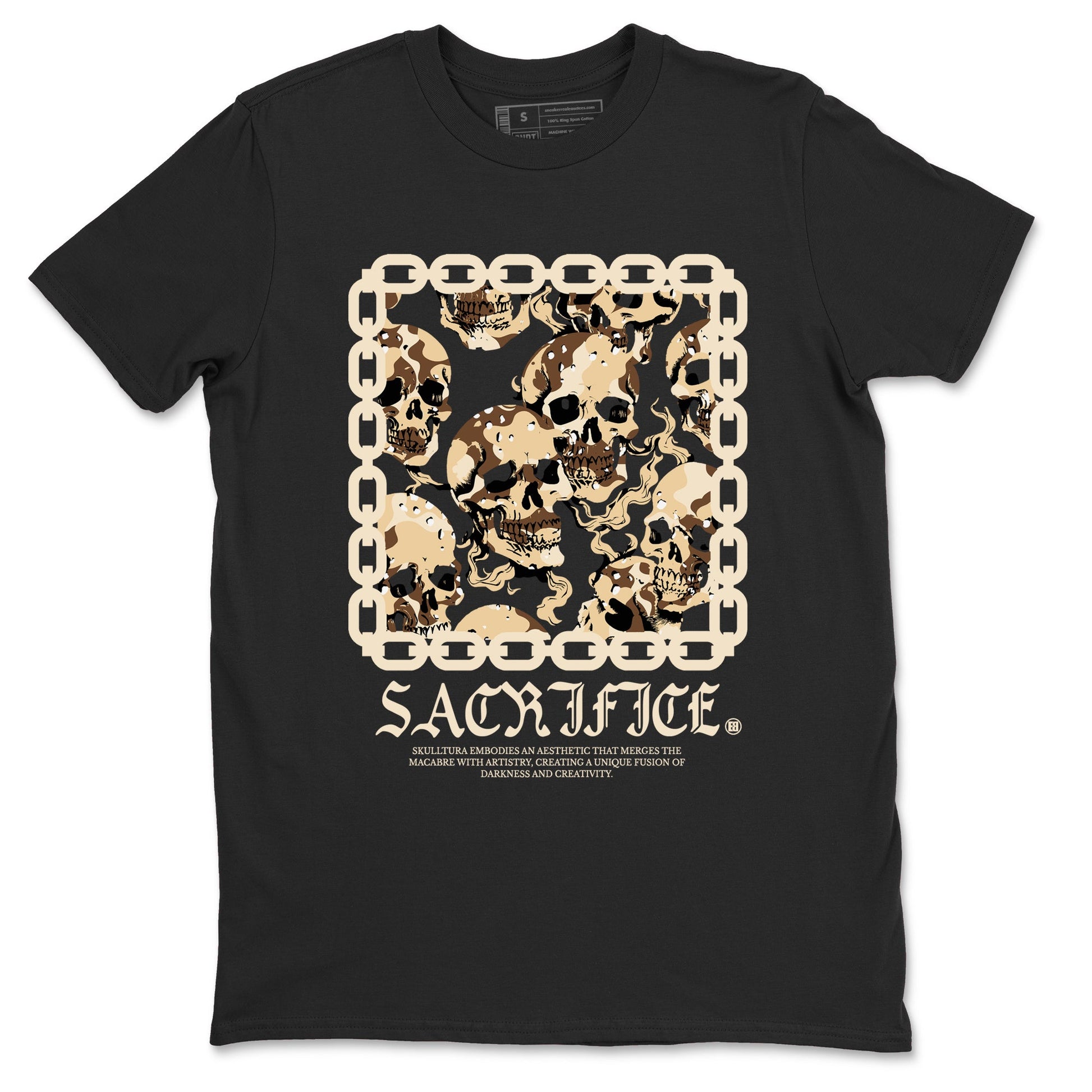 3s Desert Camo shirts to match jordans Sacrifice sneaker match tees Air Jordan 3 Desert Camo SNRT Sneaker Tees streetwear brand Black 2 unisex cotton tee