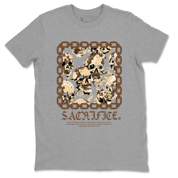 3s Desert Camo shirts to match jordans Sacrifice sneaker match tees Air Jordan 3 Desert Camo SNRT Sneaker Tees streetwear brand Heather Grey 2 unisex cotton tee