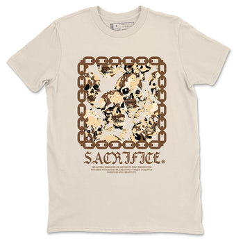 3s Desert Camo shirts to match jordans Sacrifice sneaker match tees Air Jordan 3 Desert Camo SNRT Sneaker Tees streetwear brand Natural 2 unisex cotton tee