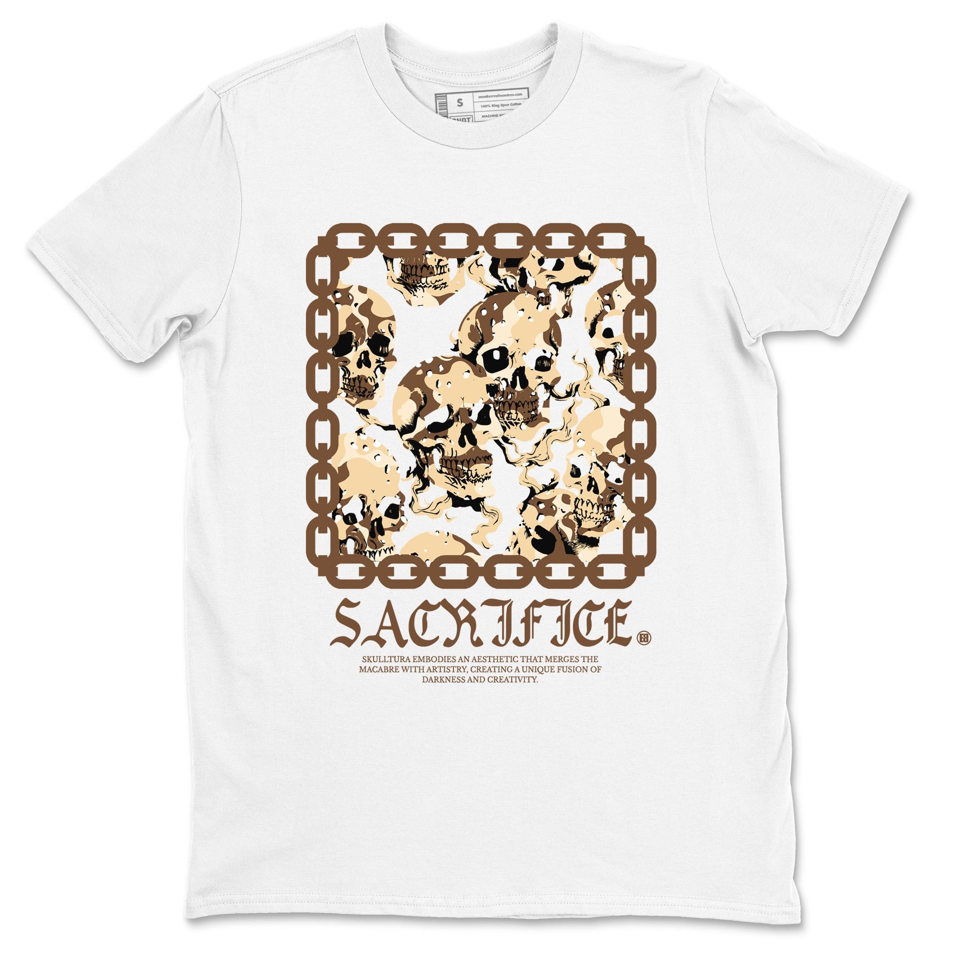3s Desert Camo shirts to match jordans Sacrifice sneaker match tees Air Jordan 3 Desert Camo SNRT Sneaker Tees streetwear brand White 2 unisex cotton tee