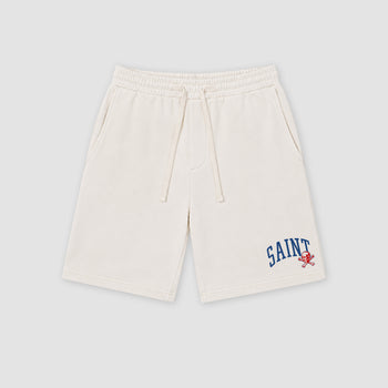 The Saint Bones graphic fleece shorts deliver a relaxed streetwear look with premium fleece comfort and bold graphic details, designed to match the Air Jordan 3 True Blue and complete your sneaker rotation.