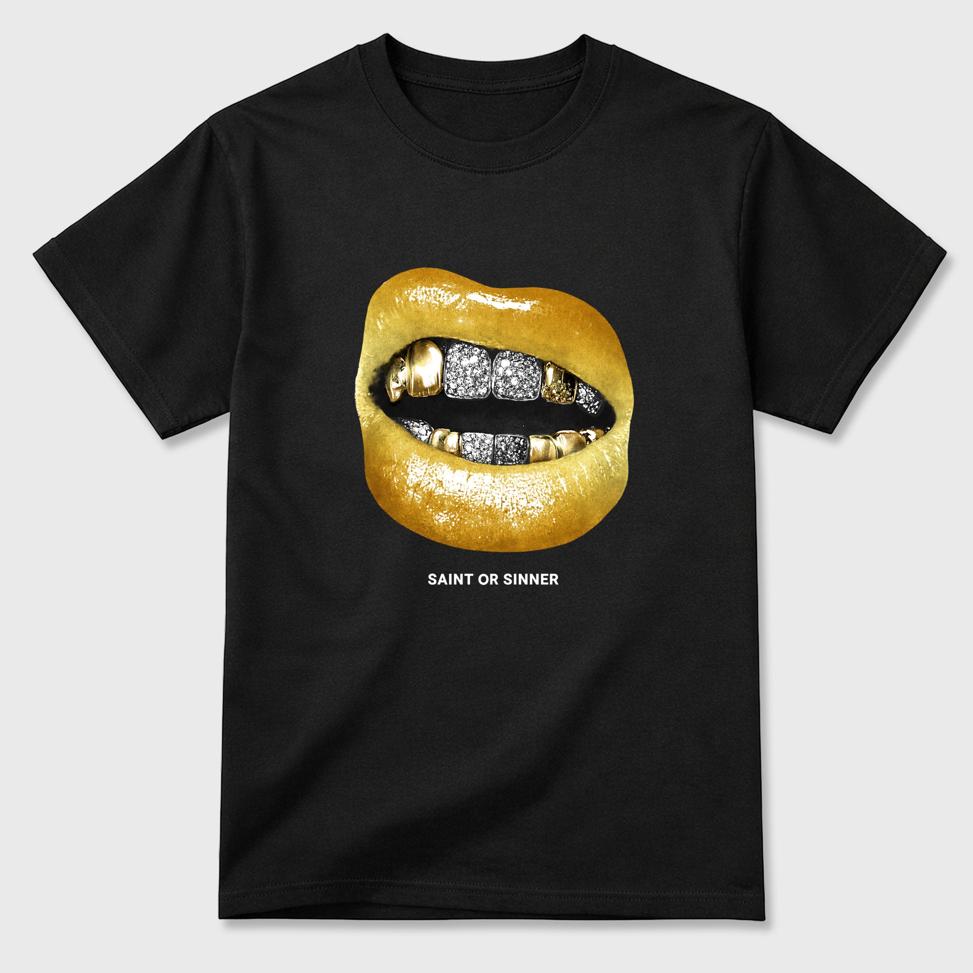 Sneaker match tees – Sneaker Tees To Match Air Jordan 11 Mother's Day Shoes – Saint or Sinner Tee Black 2