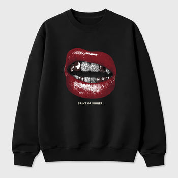Saint or Sinner Graphic T-Shirt sneaker match tee designed for the Air Jordan 3 Bin 23, featuring coordinated color options for a perfect streetwear match. Black 2 shirt.