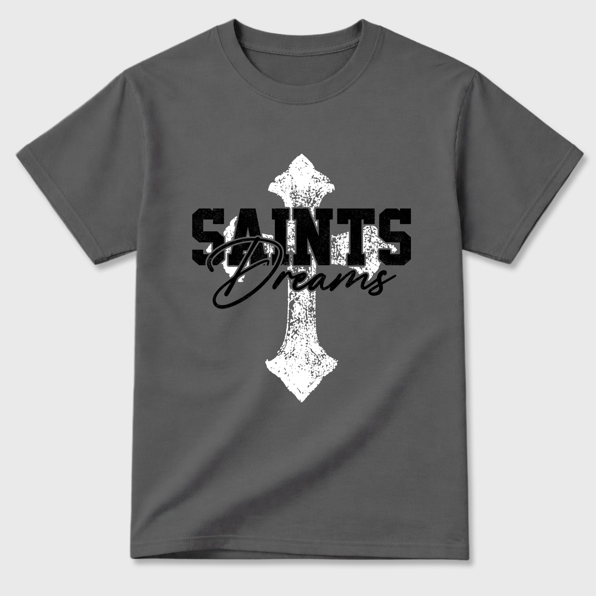 Sneaker match tees – Sneaker Tees To Match Air Jordan 6 Cap and Gown Shoes – Saints Dreams Tee Cool Grey 2