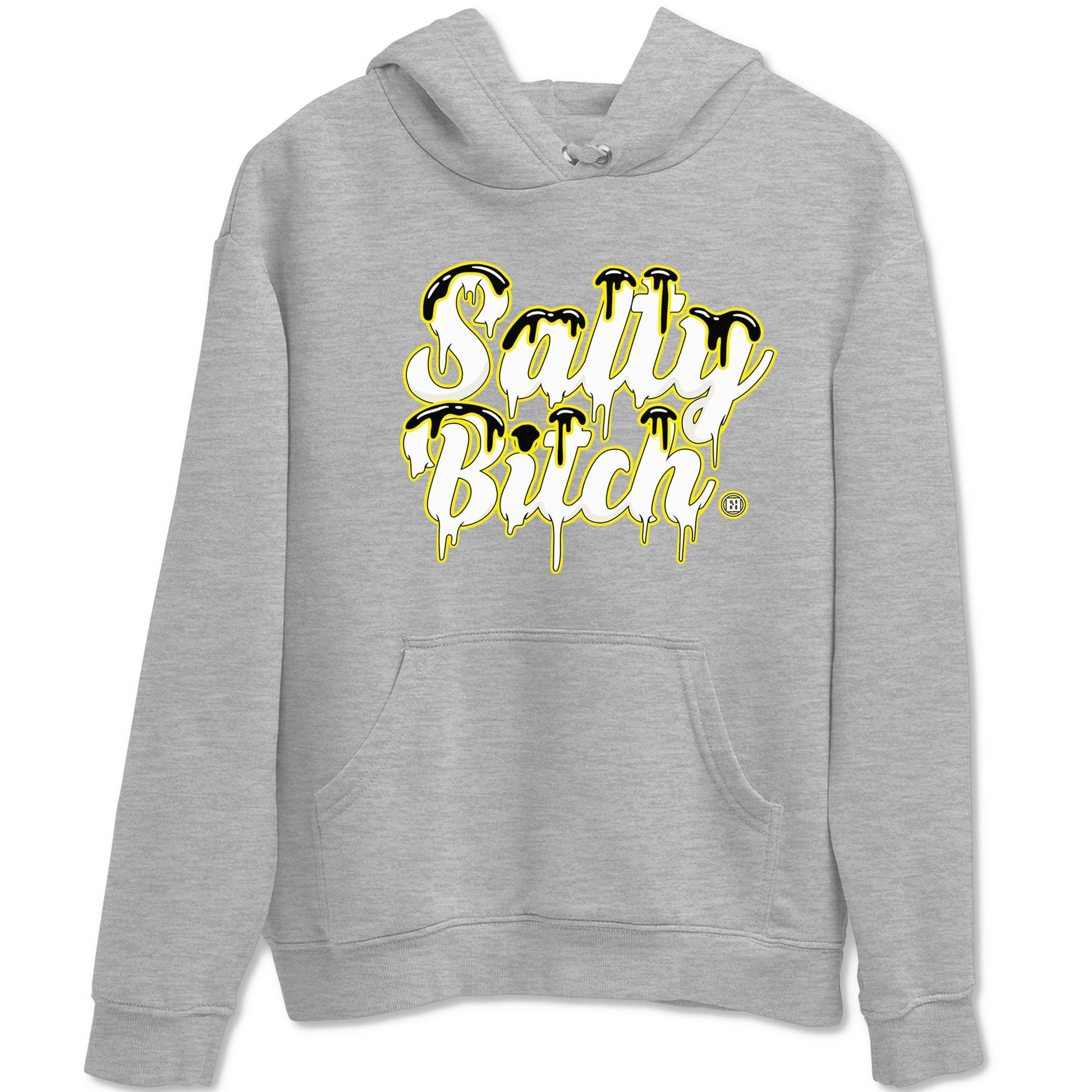 Air Jordan 4 Retro Vivid Sulfur shirt to match jordans Salty Bitch sneaker tees 4s Vivid Sulfur SNRT Sneaker Release Tees unisex cotton Heather Grey 2 crew neck shirt