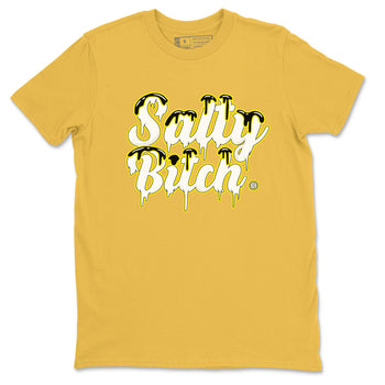 Air Jordan 4 Retro Vivid Sulfur shirt to match jordans Salty Bitch sneaker tees 4s Vivid Sulfur SNRT Sneaker Release Tees unisex cotton Daisy 2 crew neck shirt