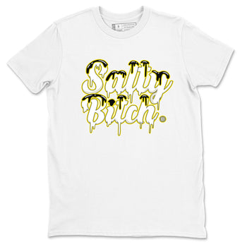 Air Jordan 4 Retro Vivid Sulfur shirt to match jordans Salty Bitch sneaker tees 4s Vivid Sulfur SNRT Sneaker Release Tees unisex cotton White 2 crew neck shirt