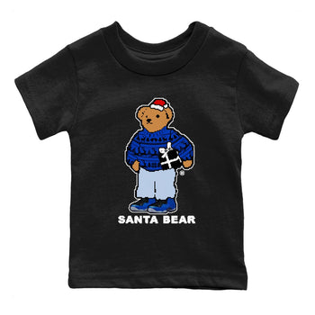 Air Foamposite One Royal t shirts to match sneakers Santa Bear Christmas Shirts Foams Royal shirt SNRT Sneaker Tees Youth Baby Black 2 tee