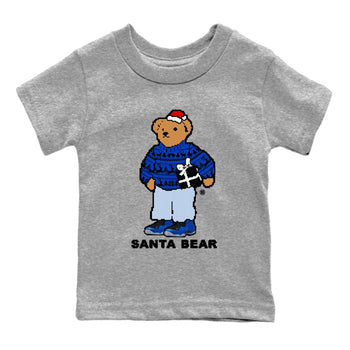 Air Foamposite One Royal t shirts to match sneakers Santa Bear Christmas Shirts Foams Royal shirt SNRT Sneaker Tees Youth Baby Heather Grey 2 tee