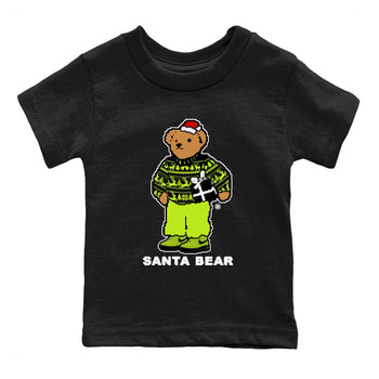 Air Force 1 Low Dance Volt t shirts to match sneakers Santa Bear Christmas Shirts Air Force 1 Volt shirt SNRT Sneaker Tees Youth Baby Black 2 tee