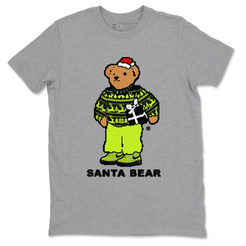 Air Force 1 Low Dance Volt t shirts to match sneakers Santa Bear Christmas Shirts Air Force 1 Volt shirt SNRT Sneaker Tees unisex cotton Heather Grey 2 shirts
