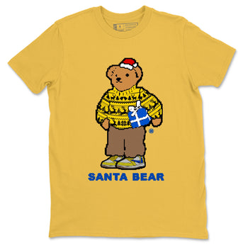 Jordan 1 Retro Low OG SP Travis Scott Canary t shirts to match sneakers Santa Bear Christmas Shirts Air Jordan 1 Travis Scott Canary shirt SNRT Sneaker Tees unisex cotton Daisy 2 shirts