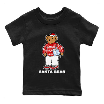 Jordan 11 Retro Cherry t shirts to match sneakers Santa Bear Christmas Shirts 11s Cherry shirt SNRT Sneaker Tees Youth Baby Black 2 tee