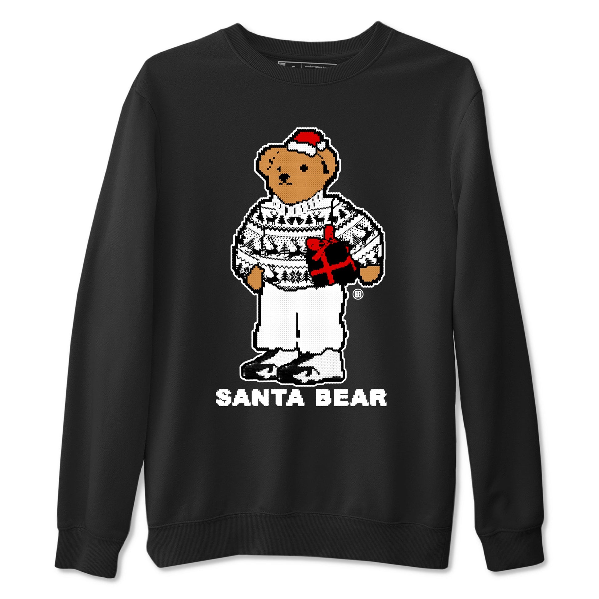 14s Black Toe t shirts to match sneakers Santa Bear Christmas Shirts Air Jordan 14 Black Toe shirt SNRT Sneaker Tees unisex cotton Black 2 shirts