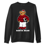 Air Jordan 6 Toro Bravo t shirts to match sneakers Santa Bear Christmas Shirts Toro Bravo 6s shirt SNRT Sneaker Tees unisex cotton Black 2 shirts