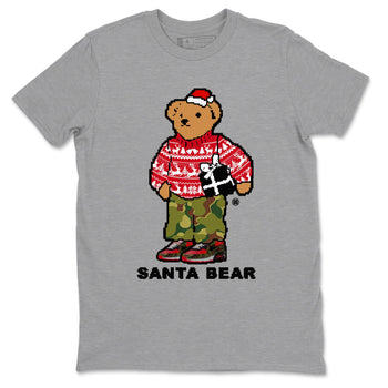 Air Max 90 Reverse Duck Camo t shirts to match sneakers Santa Bear Christmas Shirts Nike Air Max 90 Reverse Duck Camo shirt SNRT Sneaker Tees unisex cotton Heather Grey 2 shirts
