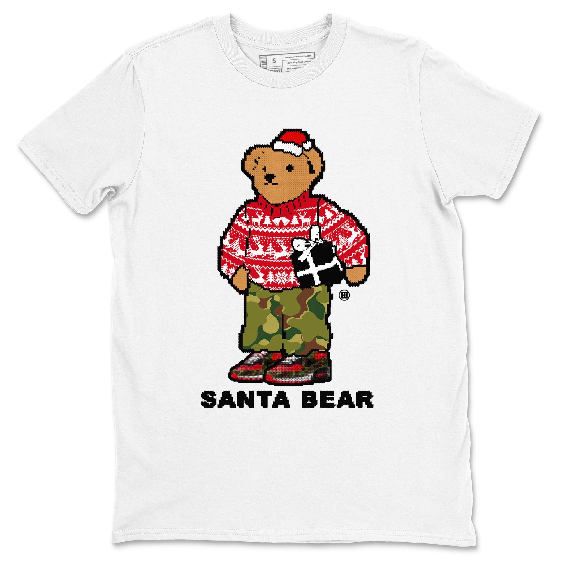 Air Max 90 Reverse Duck Camo t shirts to match sneakers Santa Bear Christmas Shirts Nike Air Max 90 Reverse Duck Camo shirt SNRT Sneaker Tees unisex cotton White 2 shirts