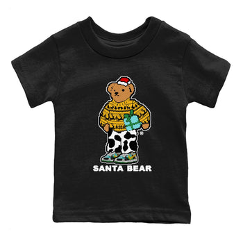 Dunk Chunky Dunky t shirts to match sneakers Santa Bear Christmas Shirts Dunk Chunky Dunky shirt SNRT Sneaker Tees Youth Baby Black 2 tee