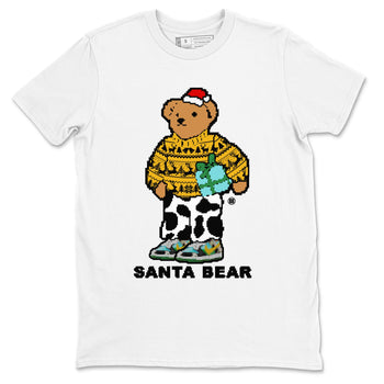 Dunk Chunky Dunky t shirts to match sneakers Santa Bear Christmas Shirts Dunk Chunky Dunky shirt SNRT Sneaker Tees unisex cotton White 2 shirts