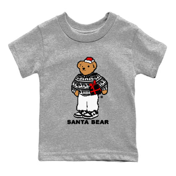 Dunk White Black t shirts to match sneakers Santa Bear Christmas Shirts Dunk Panda shirt SNRT Sneaker Tees Youth Baby Heather Grey 2 tee