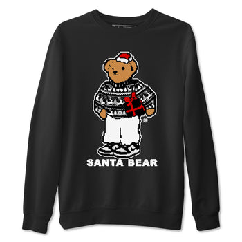 Dunk White Black t shirts to match sneakers Santa Bear Christmas Shirts Dunk Panda shirt SNRT Sneaker Tees unisex cotton Black 2 shirts