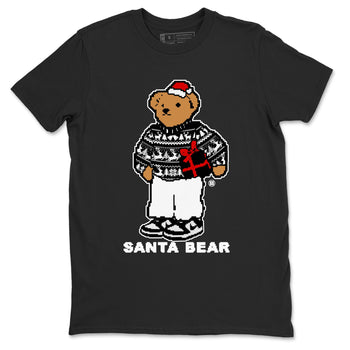 Dunk White Black t shirts to match sneakers Santa Bear Christmas Shirts Dunk Panda shirt SNRT Sneaker Tees unisex cotton Black 2 shirts