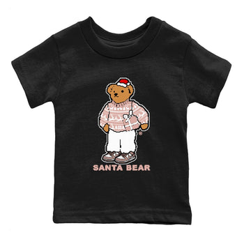 Dunk Rose Whisper t shirts to match sneakers Santa Bear Christmas Shirts Dunk Rose Whisper shirt SNRT Sneaker Tees Youth Baby Black 2 tee