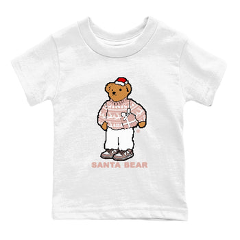 Dunk Rose Whisper t shirts to match sneakers Santa Bear Christmas Shirts Dunk Rose Whisper shirt SNRT Sneaker Tees Youth Baby White 2 tee