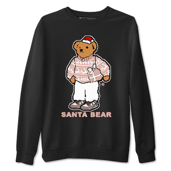 Dunk Rose Whisper t shirts to match sneakers Santa Bear Christmas Shirts Dunk Rose Whisper shirt SNRT Sneaker Tees unisex cotton Black 2 shirts