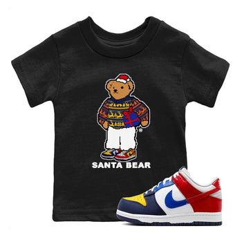 Dunk What The t shirts to match sneakers Santa Bear Christmas Shirts Dunk Low CO.JP What The shirt SNRT Sneaker Tees Youth Baby Black 1 tee