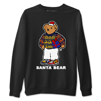 Dunk What The t shirts to match sneakers Santa Bear Christmas Shirts Dunk Low CO.JP What The shirt SNRT Sneaker Tees unisex cotton Black 2 shirts