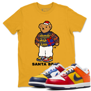 Dunk What The t shirts to match sneakers Santa Bear Christmas Shirts Dunk Low CO.JP What The shirt SNRT Sneaker Tees unisex cotton Gold 1 shirts