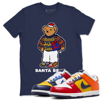 Dunk What The t shirts to match sneakers Santa Bear Christmas Shirts Dunk Low CO.JP What The shirt SNRT Sneaker Tees unisex cotton Navy 1 shirts
