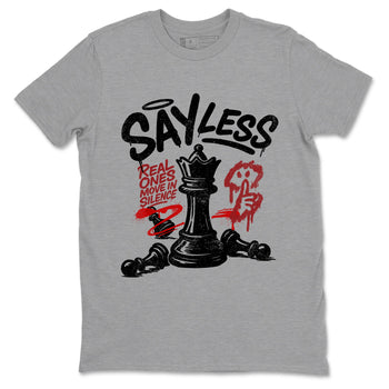 Sneaker match tees – Sneaker Tees To Match Air Foamposite Cough Drop Shoes – Say Less Tee Heather Grey 2