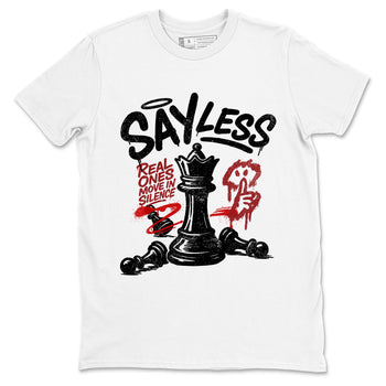 Sneaker match tees – Sneaker Tees To Match Air Foamposite Cough Drop Shoes – Say Less Tee White 2