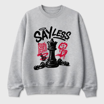 Sneaker match tees – Sneaker Tees To Match Air Jordan 1 Banned Shoes – Say Less Tee Heather Grey 2