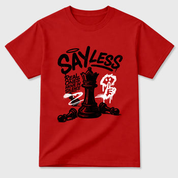 Sneaker match tees – Sneaker Tees To Match Air Jordan 1 Banned Shoes – Say Less Tee Red 2