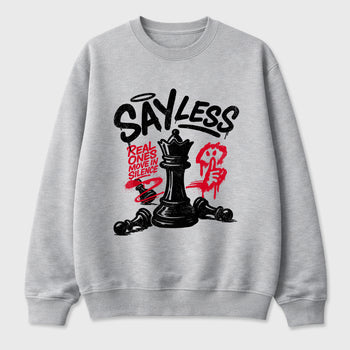 Sneaker match tees – Sneaker Tees To Match Air Jordan 1 Flight Club Shoes – Say Less Tee Heather Grey 2