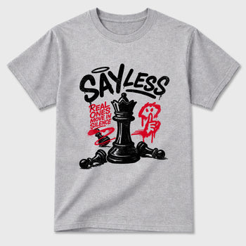 Sneaker match tees – Sneaker Tees To Match Air Jordan 1 Flight Club Shoes – Say Less Tee Heather Grey 2