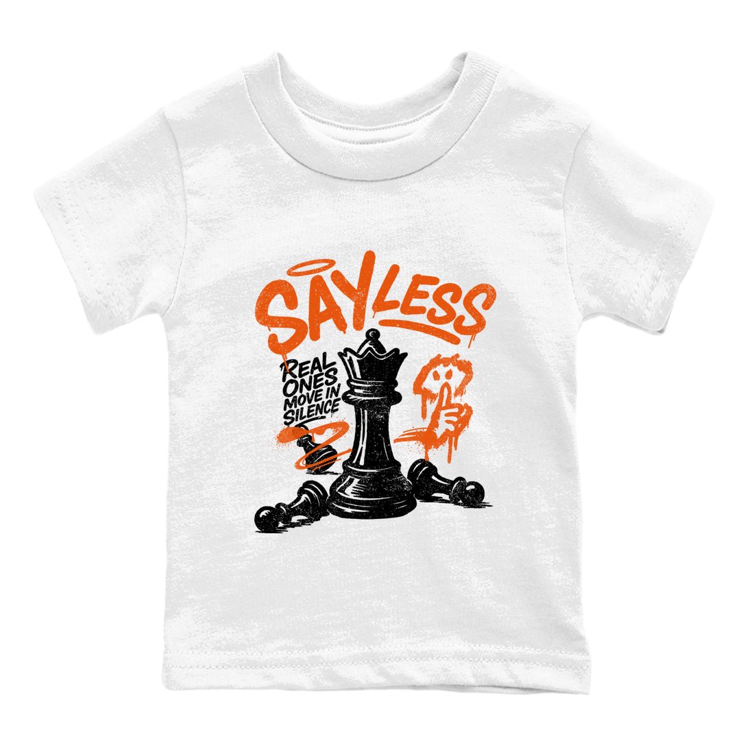 Sneaker match tees – Sneaker Tees To Match Air Jordan 1 Shattered Backboard Shoes – Say Less Kids T-Shirt White 2