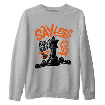 Sneaker match tees – Sneaker Tees To Match Air Jordan 1 Shattered Backboard Shoes – Say Less Tee Heather Grey 2